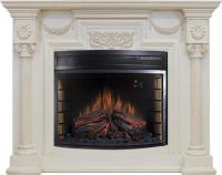 Royal Flame Каминокомплект London - Слоновая кость с патиной (26) с очагом Dioramic 28 LED FX