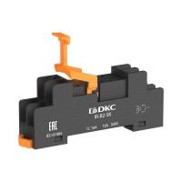 Колодка с винтовыми клеммами низкопрофильная для реле IR на 2 группы контактов DKC IR-B2-SK