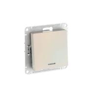 Переключатель 1-кл. AtlasDesign (сх. 6а) 10AX с подсветкой быстрозажим. клем. механизм жемчуж. SE ATN000463S