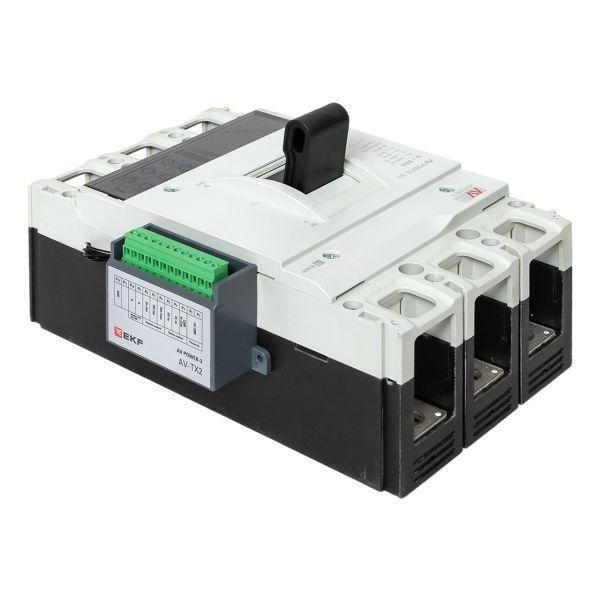 Выключатель автоматический 3п 400А 50кА AV POWER-3/3 ETU2.2 AVERES EKF mccb-33-400-2.2-av