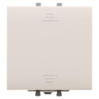 Выключатель модульный 1-кл. 2мод. Avanti "Ванильная дымка" 16А IP20 беж. DKC 4405102