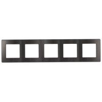 Рамка 5-м 12-5105-12 сатин графит Эра Б0052545