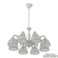 Подвесная люстра Arte Milano 349737/8 WT+G