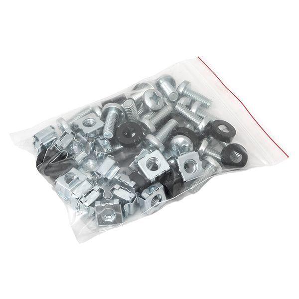 Комплект монтажный TERACOM для 19дюйм шкафов М6х16 (уп.20шт) EKF TRC-M6x16-s20