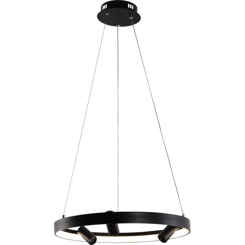 Светильник подвесной (подвес) Selena 6147-101 LED 77Вт 3000-6000К с пультом Rivoli Б0062238