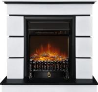 Royal Flame Каминокомплект Modern (Разборный) - Белый с черным с очагом Fobos FX M Black RC