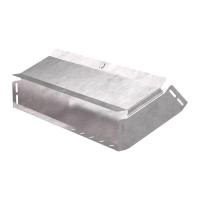 Угол для лотка вертикальный внутренний 45град. 600х100 с крышкой Стандарт Промрукав PR16.0600