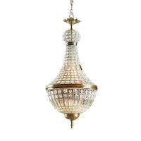 Подвесная люстра DeLight Collection KR0107P-5 antique brass