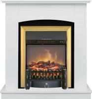 Royal Flame Каминокомплект Barcelona SFT (Разборный) - Белый с очагом Fobos FX M Brass