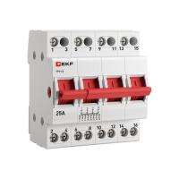 Переключатель трехпозиционный ТПС-63 4P 25А PROxima EKF TPS425