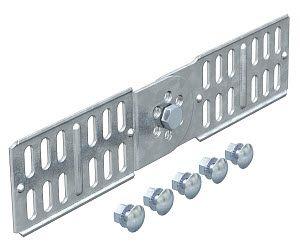 Комплект для кабельного лист. лотка соединительный шарнирный H=60мм RGV 60 FS (болт + шайба + гайка) OBO 7082010