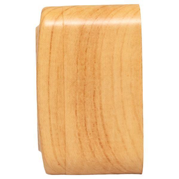 Розетка 1-м ОП Минск 10А IP20 без заземл. свет. дерево EKF EGR10-022-30