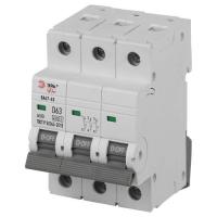 Выключатель автоматический 3п D 63А 4.5кА ВА47-63 PRO ЭРА Б0059483