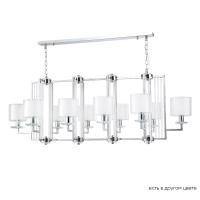 Crystal Lux Люстры Crystal Lux NICOLAS SP10 L1300 NICKEL/WHITE