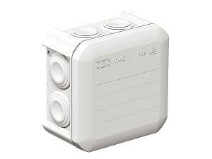 Коробка распределительная 90х90х52мм IP55 T40 RW 7х25 белоснеж. OBO 2007517