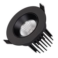 Светильник светодиодный MS-ATOLL-BUILT-TURN-R94-10W Warm3000 (BK 36 deg 230В) IP54 металл Arlight 044618