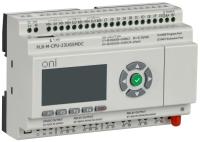 Контроллер программируемый логический (микро ПЛК) PLR-M. CPU с GSM DI10/PT3/DO08(R)/02(T) 24В DC ONI PLR-M-CPU-23UGSMDC