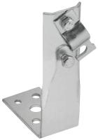 Держатель проводника круглого 6-10мм винт. угловой H=60мм оцинк. сталь IEK ZDP87-11-1-16-60