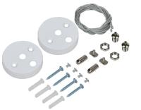 Комплект для подвесного монтажа для PRO свет. LED линейн. бел. IEK LTP-DCKD-KPM-K01