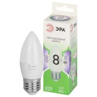 Лампа светодиодная GREEN LINE B35-8W-865-E27 GL 8Вт свеча 6500К свет холод. E27 Эра Б0067136