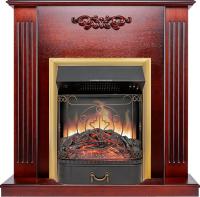 Royal Flame Каминокомплект Lumsden - Махагон коричневый антик с очагом Majestic FX Brass