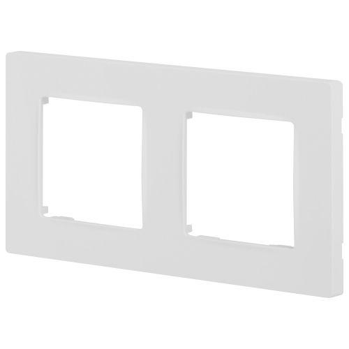 Рамка 2-м 12-5202-01М Классик бел. матов. Эра Б0067780