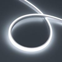 Лента светодиодная WAVE-TOP-PU-A144-10x10mm 24В White 5700К 5Вт/м IP68 wire x1 вывод боков. герметичная (уп.1м) Arlight 052596