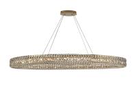 Подвесная люстра Newport 8550/160 C oval gold polished