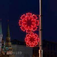 Светодиодная консоль Rich LED на металлокаркасе, тип 9-16, 220 В, R-dR