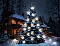 Светодиодный шар Rich LED КОМПОЗИТ, 30 см, тепло белый