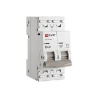 Выключатель автоматический модульный 2п B 40А 6кА ВА 47-63N PROxima EKF M636240B