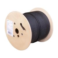 Кабель греющий (нагревательный) саморегулирующийся с УФ-защитой SRL24-2CR UV, экранированный, 24Вт/м, 1,3мм2/85м, бухта 200м, серия PRO REXANT