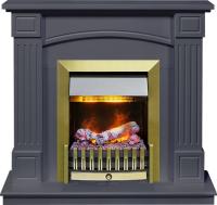 Dimplex Каминокомплект Boston - Серый графит (Высота 925см) с очагом Danville Antique Brass FB2