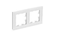 Рамка 2-м AtlasDesign Nature натур. стекло бел. SE ATN360102