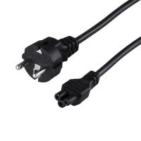Шнур сетевой, вилка СЕЕ 7/7(Schuko) - разъем IEC 320 C5, кабель 3x0,75мм², 1,8м, для питания ноутбука (пакет ПВХ) REXANT