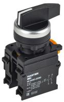 Переключатель 3 полож. 2НО длин. ручка черн. MASTER IEK MI-SW60-20XB3-4-25-3-K02