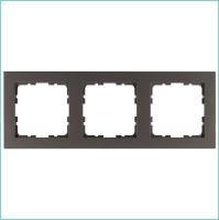 Рамка 3-м G-Classic мокко Jasmart G1003Z