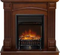 Royal Flame Каминокомплект Boston - Темный дуб (Высота 925см) с очагом Fobos FX M Black RC