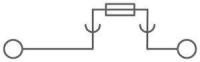 Клемма для установки предохранителей UK 6.3-HESI Phoenix Contact 3004171