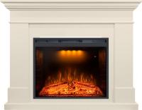 Royal Flame Каминокомплект California - Слоновая кость с очагом Emerald 28