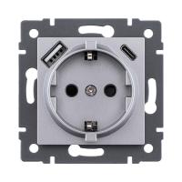 Розетка KOLLINGER REA-004GY