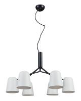 Подвесная люстра Crystal Lux ENRIQUE SP6 BLACK/WHITE