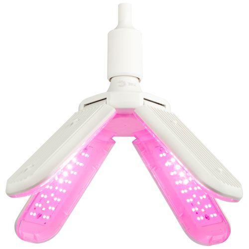 Лампа светодиодная FITO-36W-RB-E27-FOLD 36Вт Е27 4-лепестковая для растений красн./син. спектр Эра Б0053289