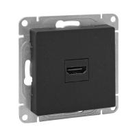 Розетка СП Эпика HDMI механизм черн. EKF UP1-SOB-HDMI