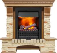 Dimplex Каминокомплект Pierre Luxe - Дуб / Сланец с очагом Danville Black FB2