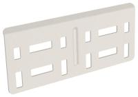 Пластина соединительная 80мм RAL 9016 IEK CLM51D-PS-080-9016