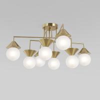 Накладная люстра Eurosvet 302002/8 латунь Smart