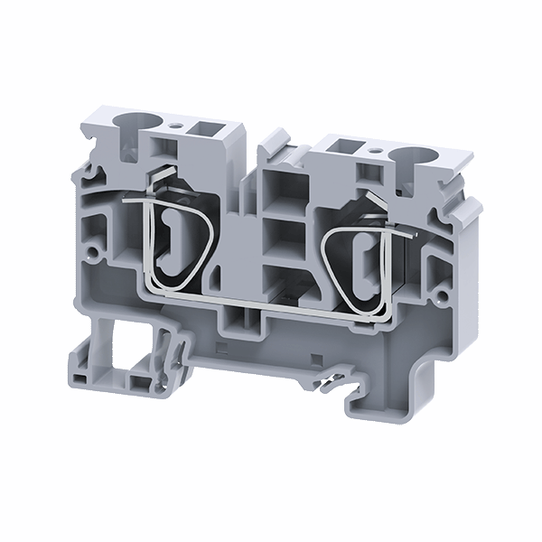 Клемма проходная пружинная OptiClip CX-10-I-57A-(0.2-10) сер. КЭАЗ 289717