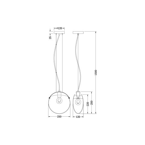 Подвесной светильник Vele Luce VL5183P21