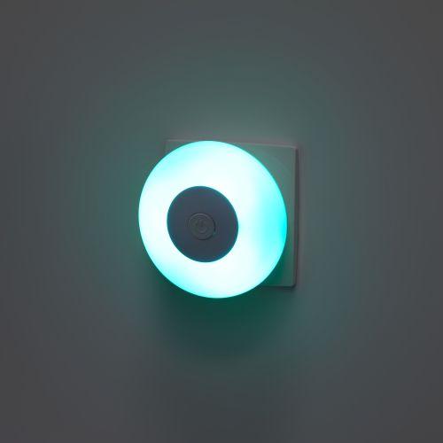 Светильник светодиодный NN-632-SW-W ночник в розетку с выкл. бел. Эра Б0057215